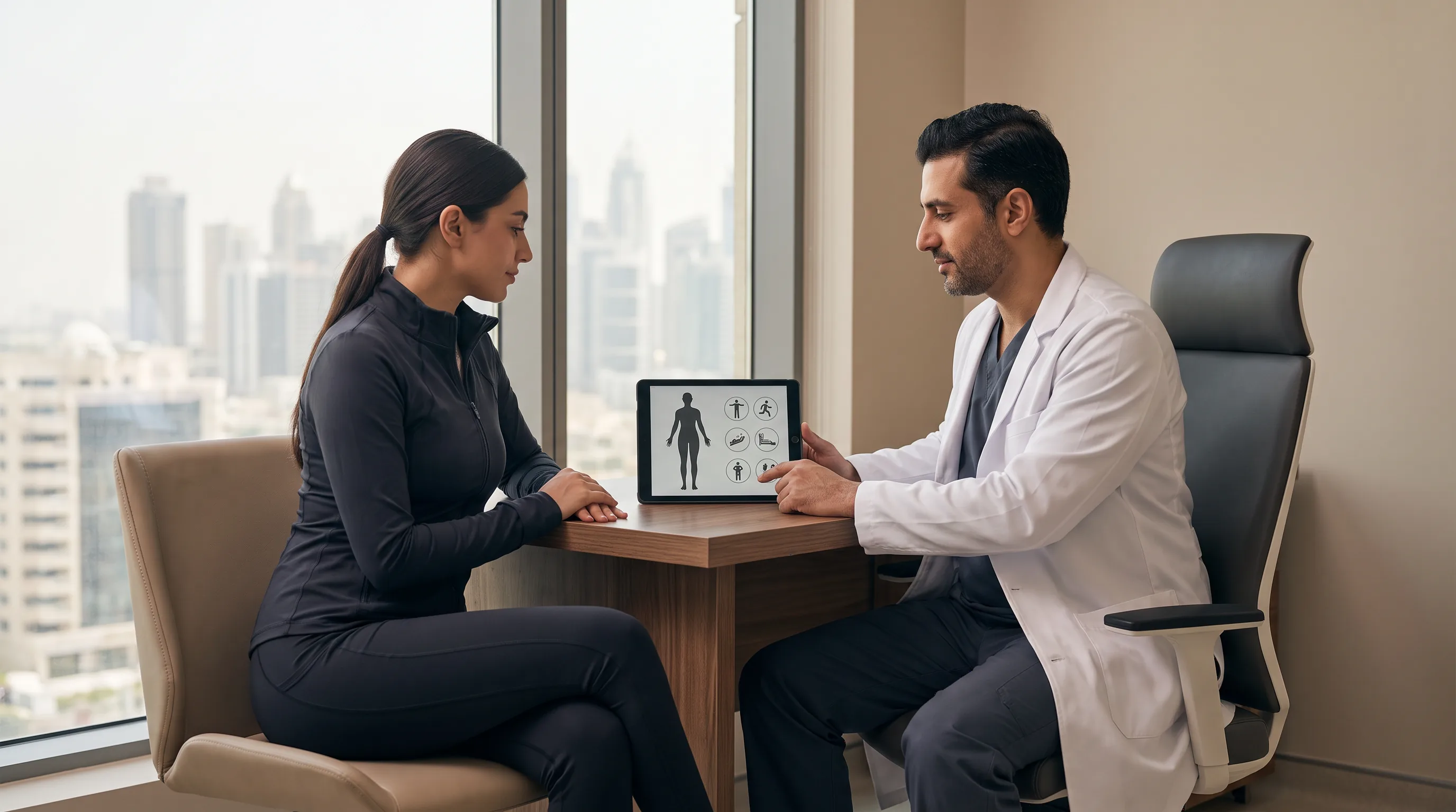 هل شفط الدهون مناسب لك؟ الفرق بين نحت القوام وإنقاص الوزن - Almanara Emirates Medical Procedure Guide